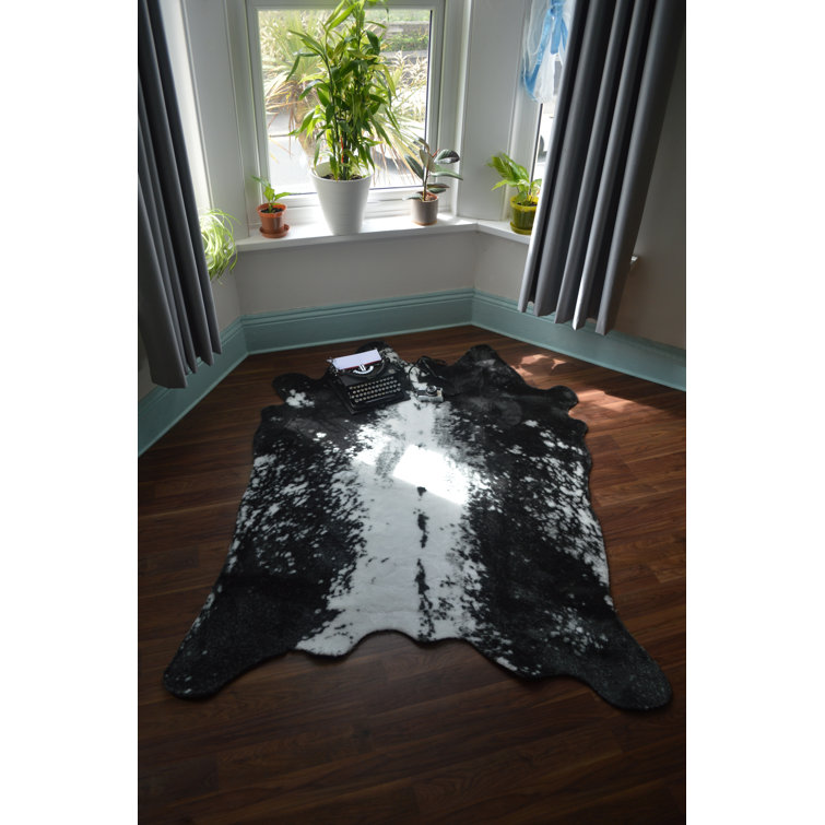 Gracie Oaks Large Faux Cowhide Rug Wayfair.co.uk